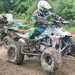 casco motocross quad